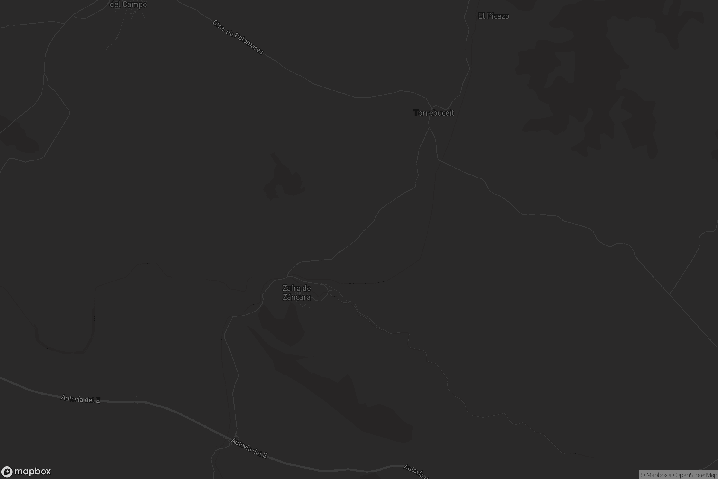 Mapa de Zafra de Záncara