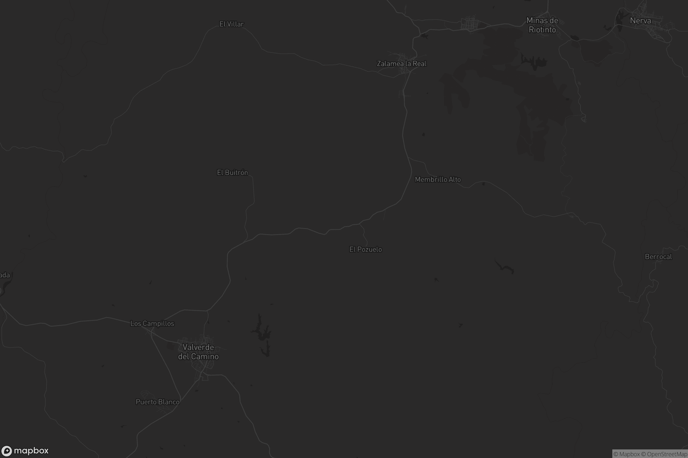 Mapa de Zalamea la Real