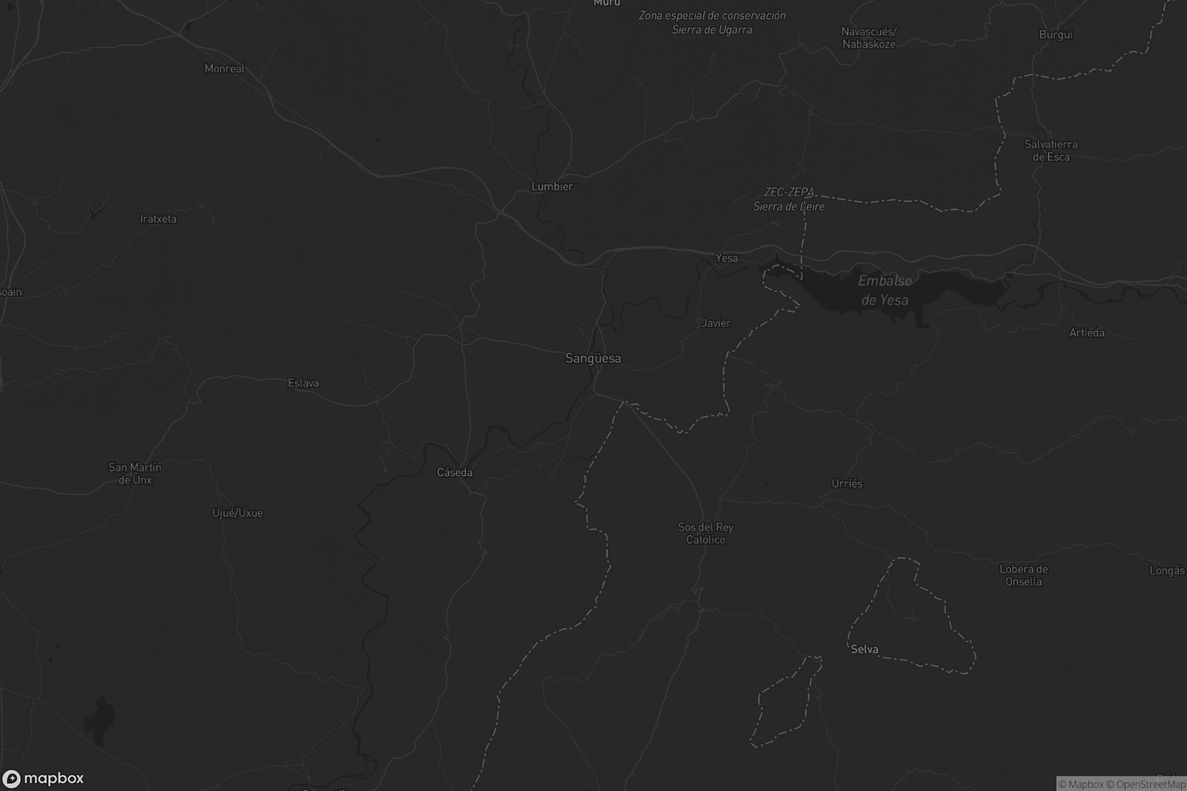 Mapa de Zangozerria