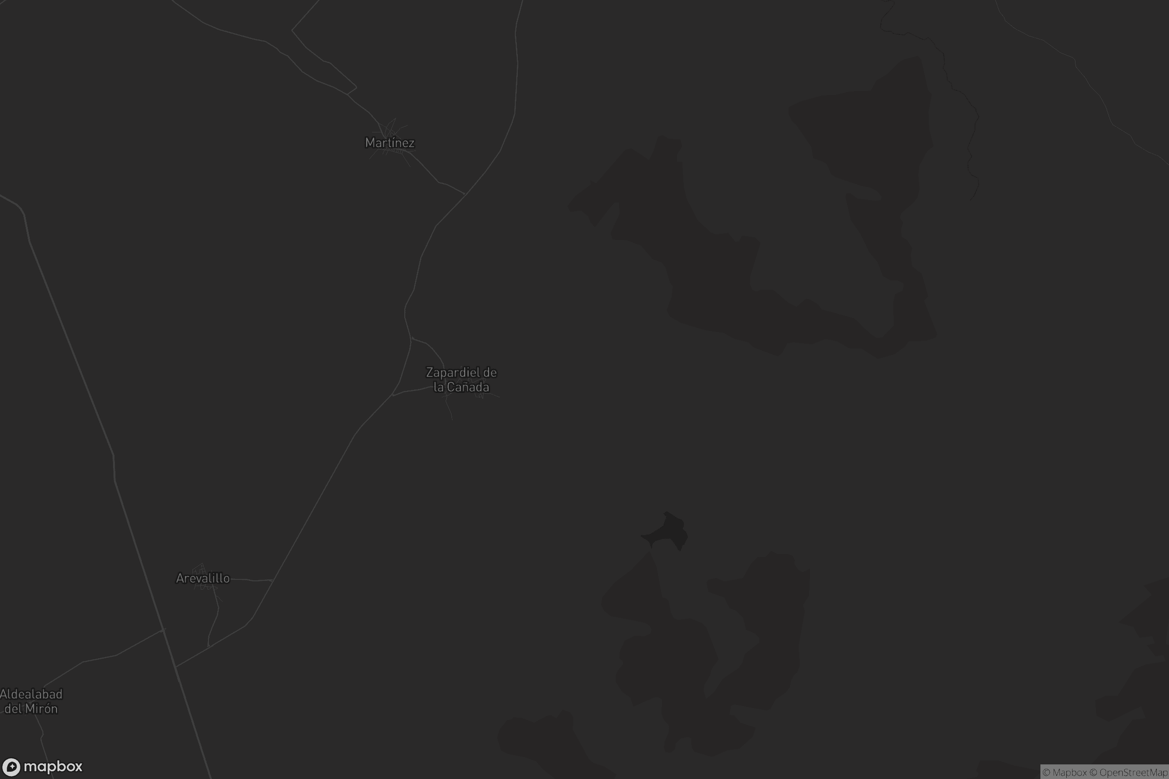 Mapa de Zapardiel de la Cañada
