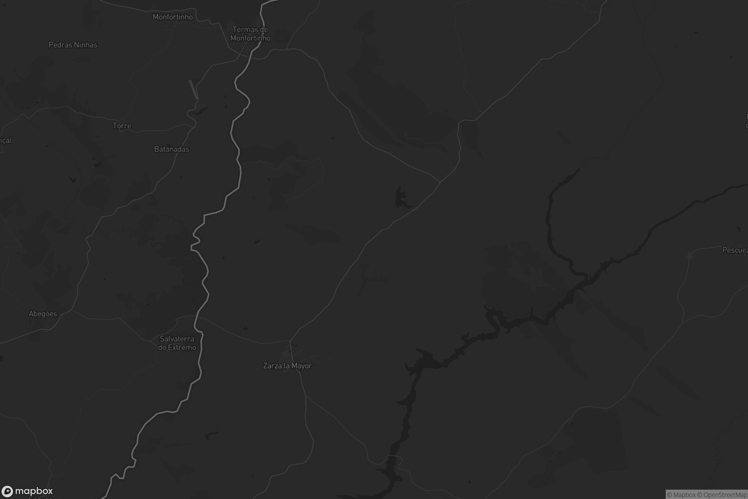 Mapa de Zarza la Mayor