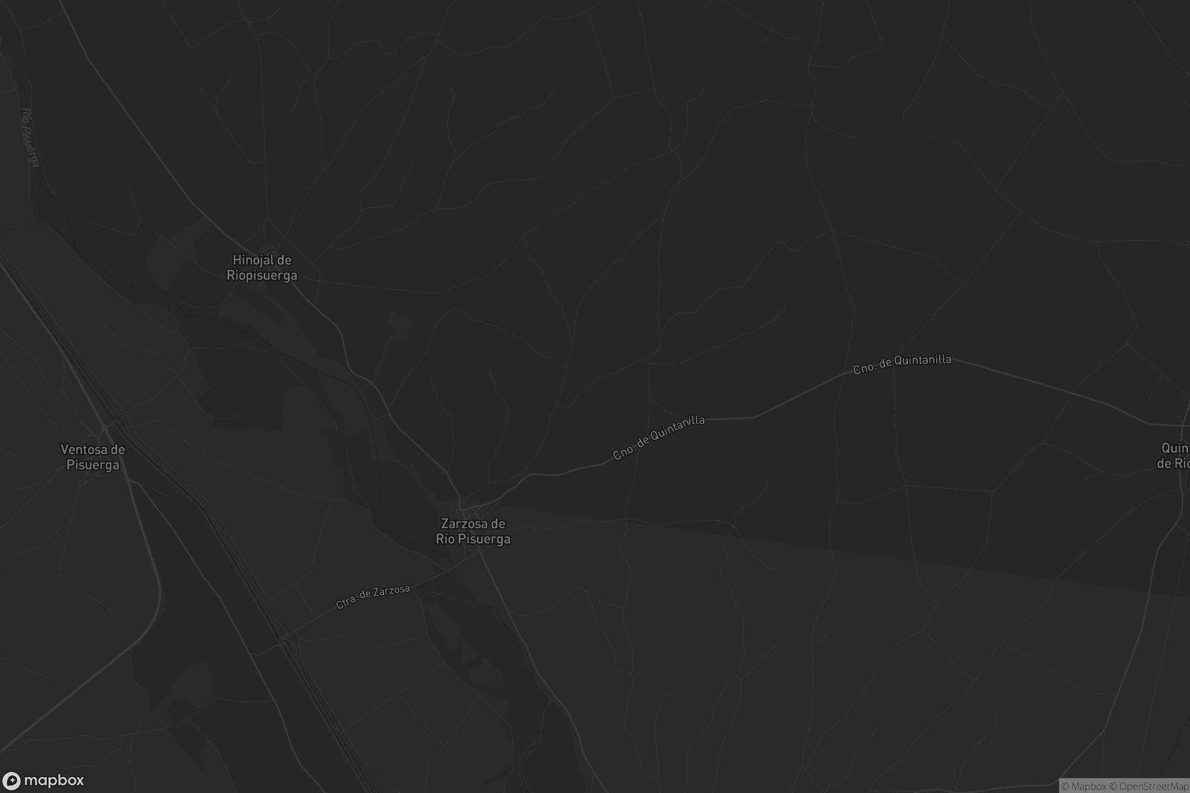 Mapa de Zarzosa de Río Pisuerga