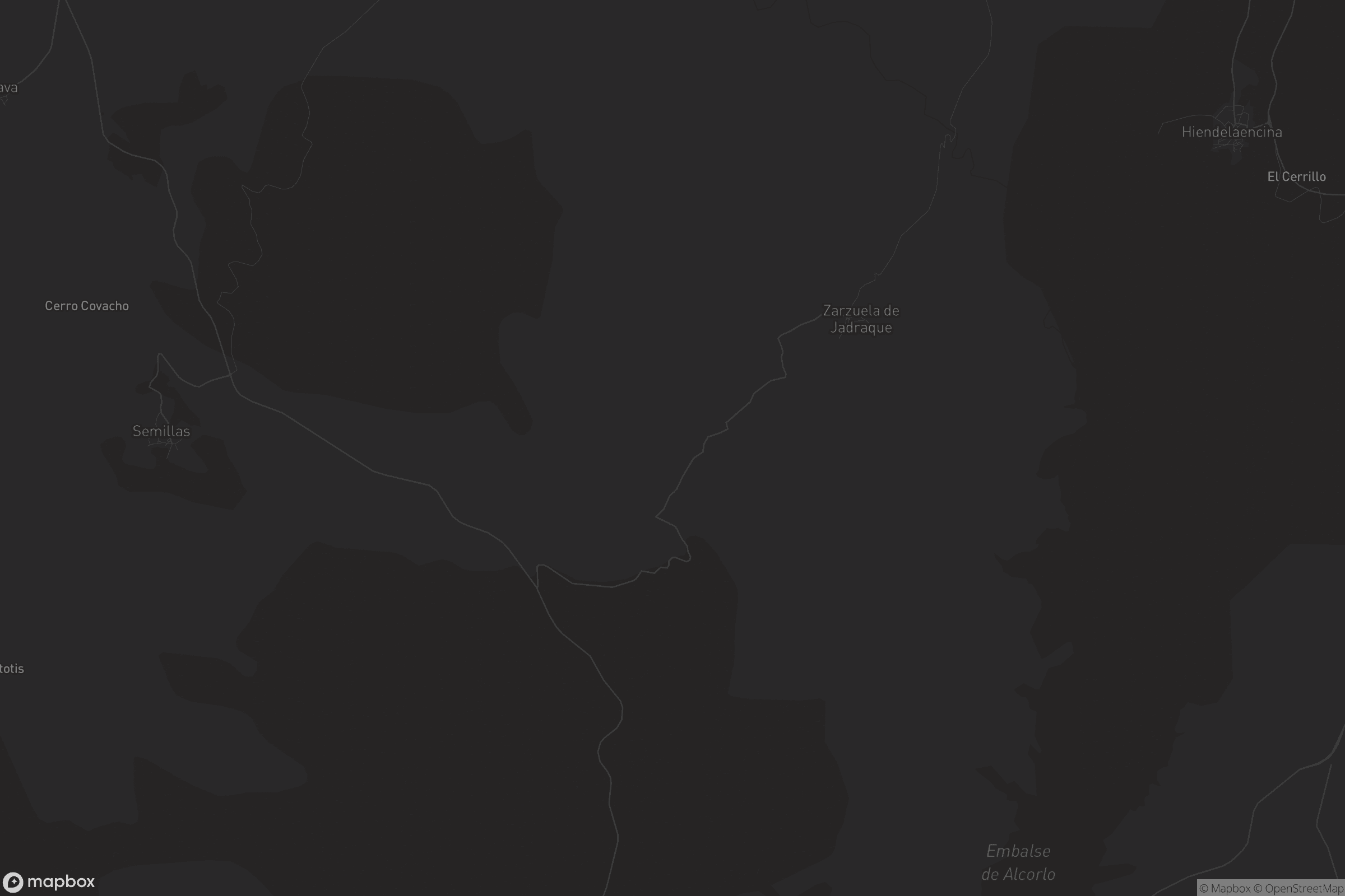 Mapa de Zarzuela de Jadraque