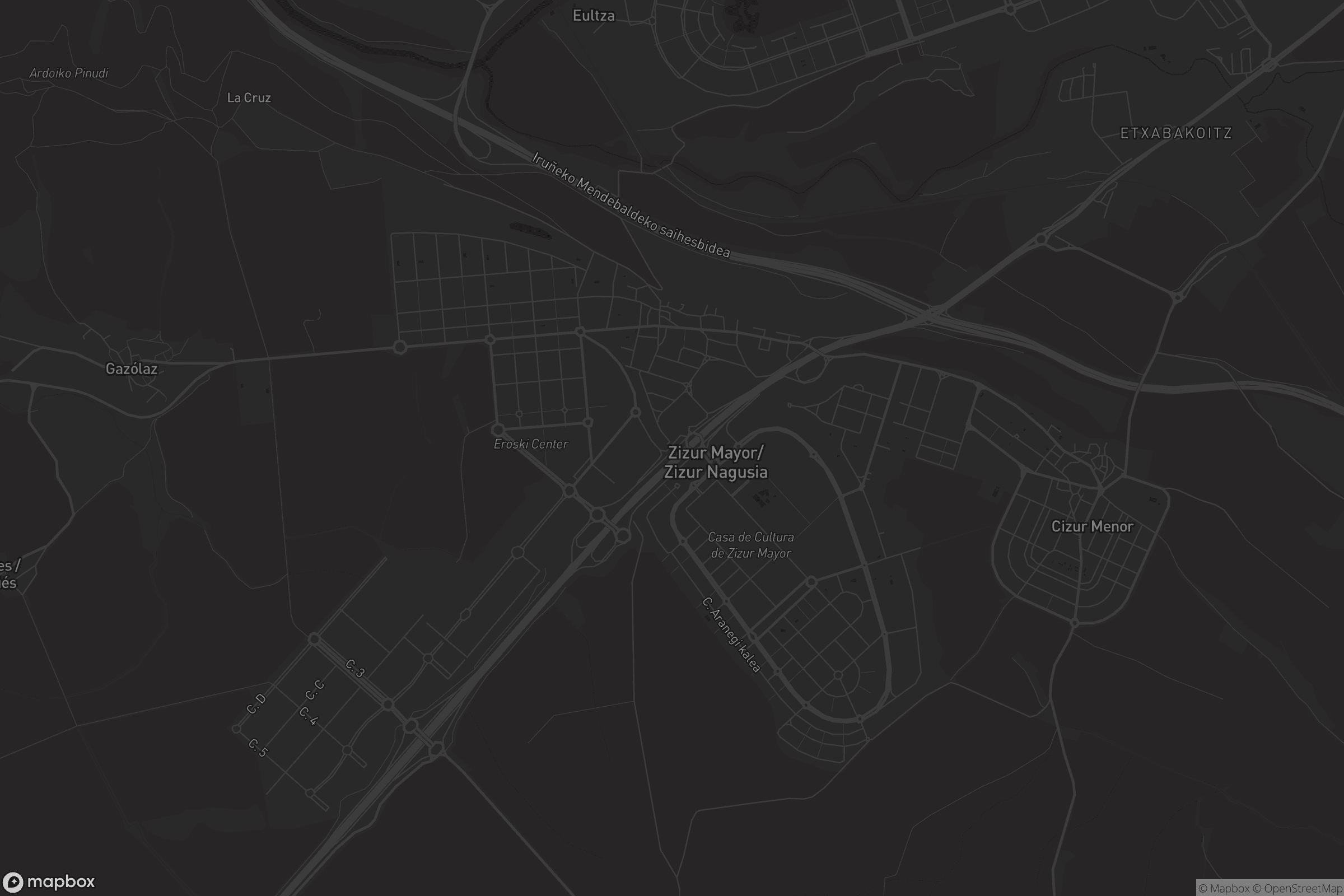 Mapa de Zizur Mayor / Zizur Nagusia