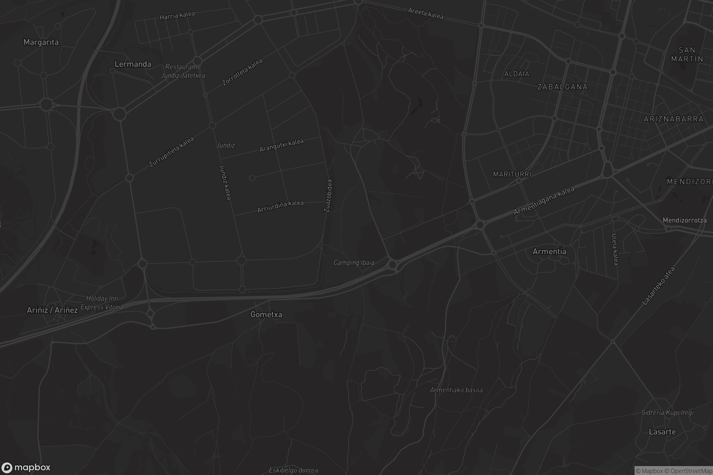 Mapa de Zuazo de Vitoria / Zuhatzu